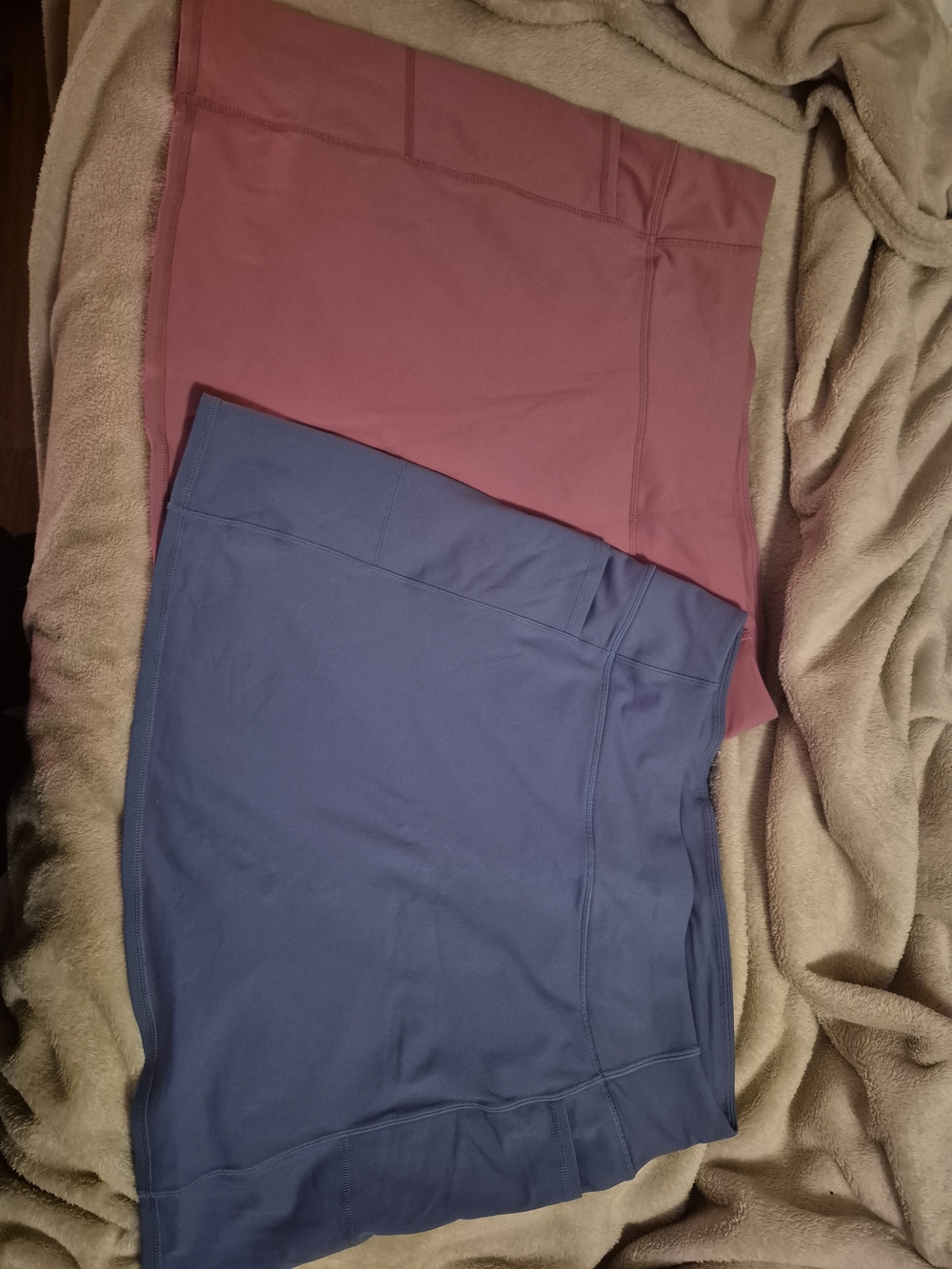 Skechers Blue and Mauve Mini Skirts